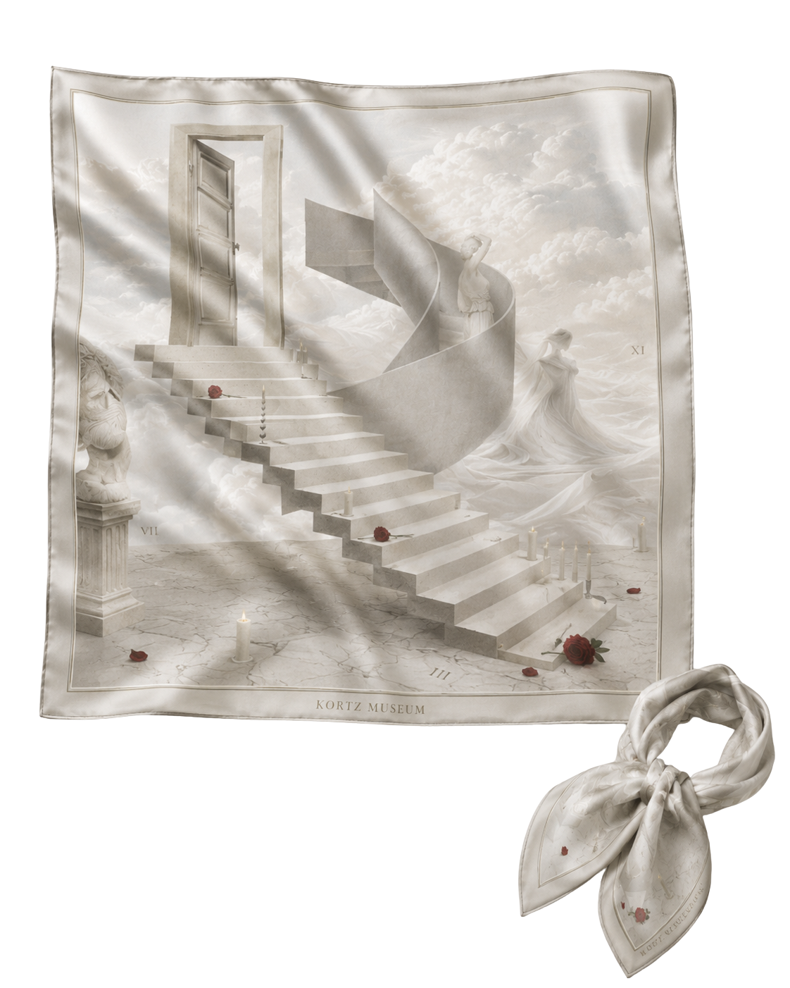 "Memento Aeternitatis" Scarf