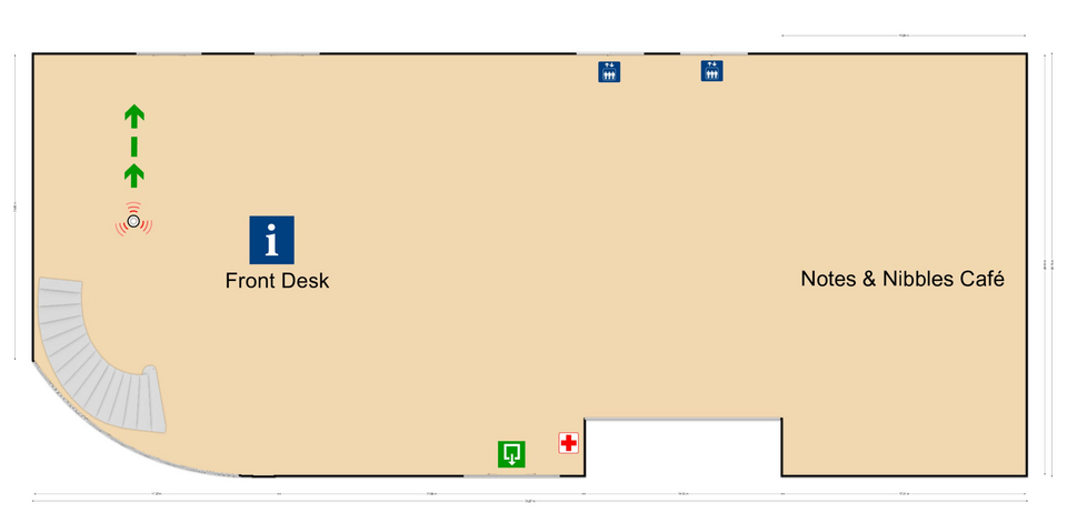 Map of Ground Floor - Lobby